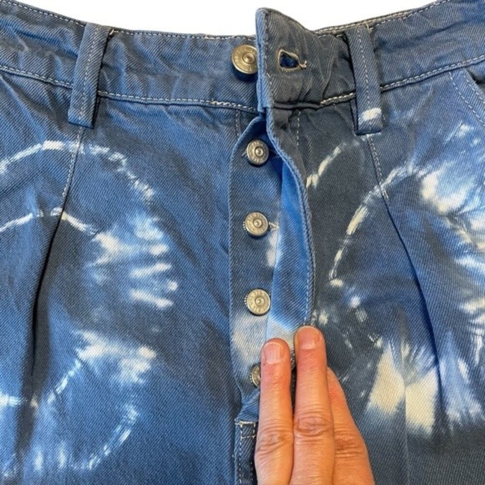 Urban Outfitters BDG Women's Erin Tie-Dye Cocoon Jeans Size 28 60s 70s - Picture 3 of 10